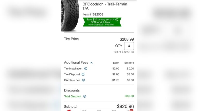 Does Costco Do Alignment With New Tires