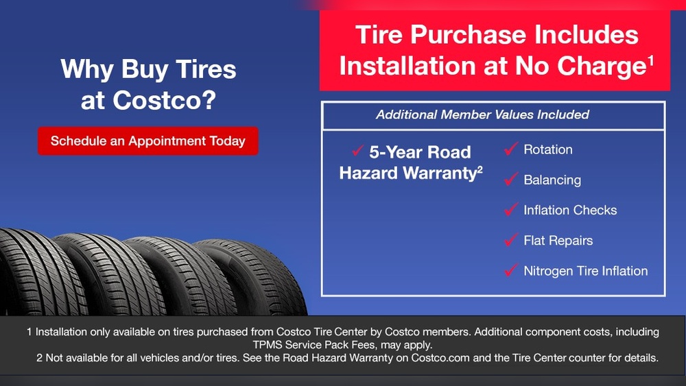 Is Alignment Included With New Tires at Costco