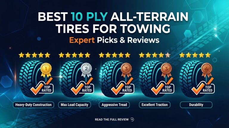 1 Best 10 Ply All-Terrain Tires For Towing: Top Rated 2026