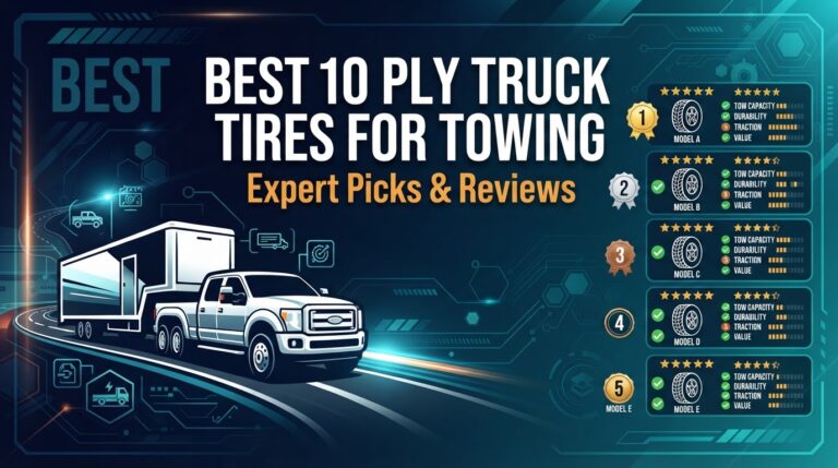 5 Best 10 Ply Truck Tires For Towing: Top Rated 2026