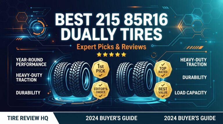 1 Best 215 85R16 Dually Tires: Quality Picks 2026
