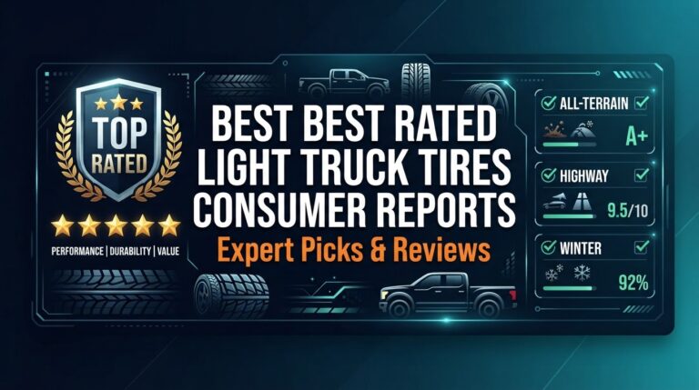1 Best Rated Light Truck Tires Consumer Reports: Expert Reviewed 2026