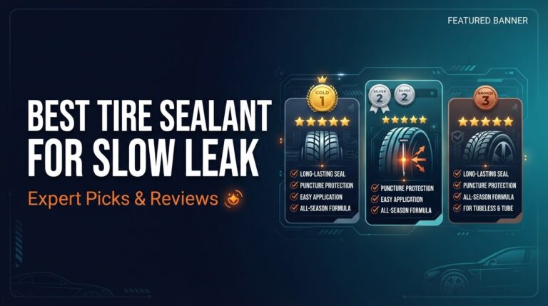 5 Best Tire Sealant For Slow Leak: Expert Reviewed 2026