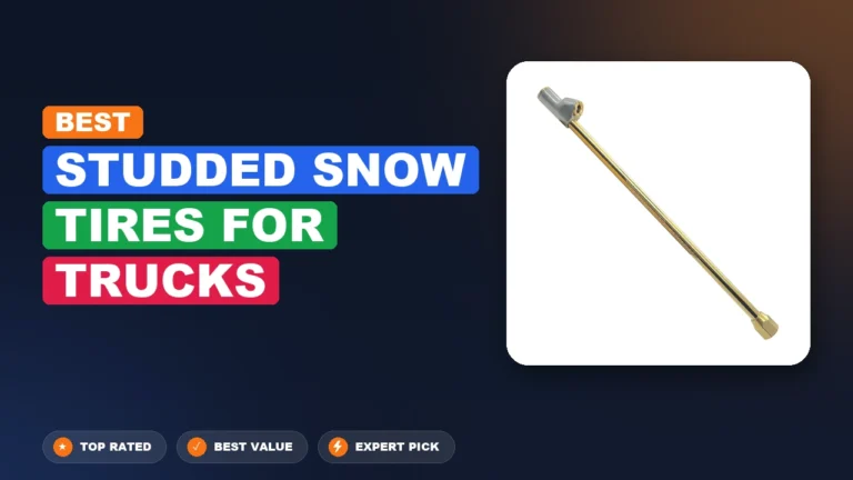 1 Best Studded Snow Tires For Trucks: Quality Picks 2026